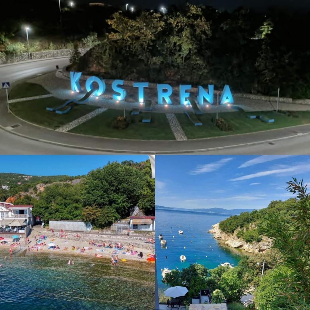 Apartment Ela, Kostrena Rijeka Bagian luar foto